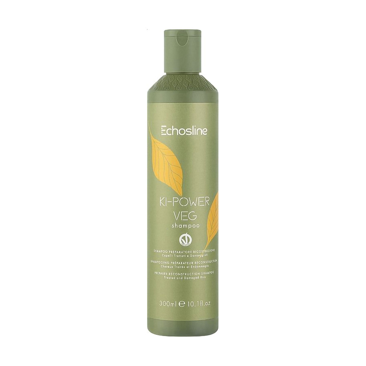 Шампунь Echosline Ki-Power Veg Shampoo для реконструкції пошкодженого волосся, 300 мл